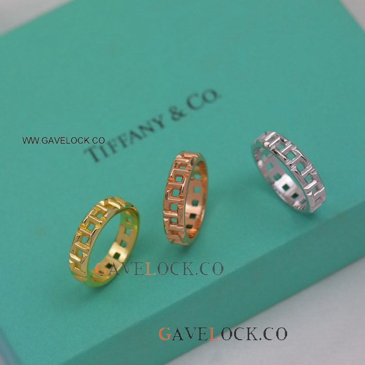 Tifffany and Co T True Ring S925 Sterling Silver